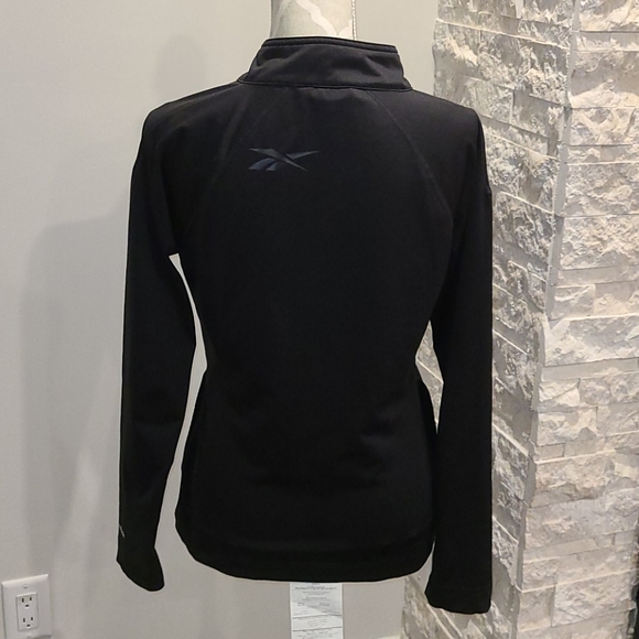 Reebok playdry black zip up jacket - Picture 3 of 9